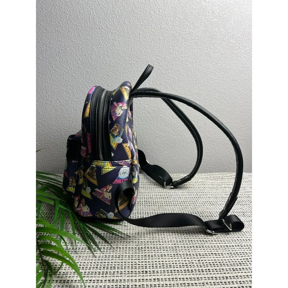 Loungefly Star Wars Blue and Black Backpack Leather
